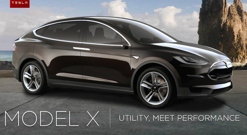 Tesla Model X Concept, Foto: Tesla Motors