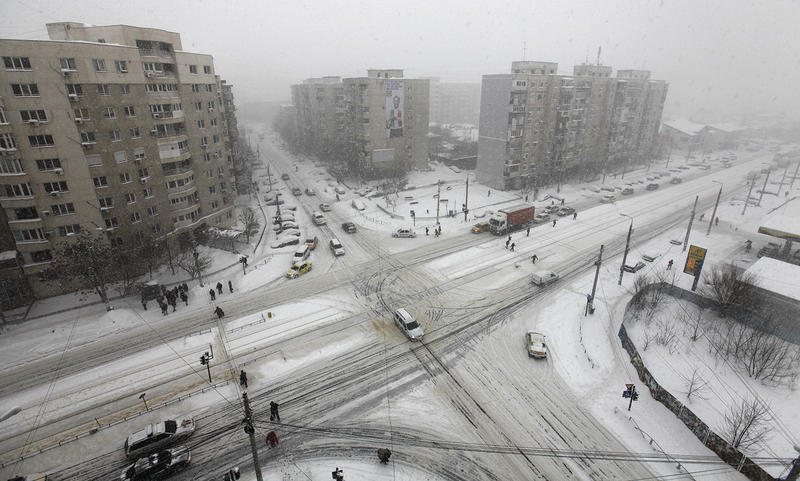 Capitala sub zapada, Foto: HotNews / Dan Popescu