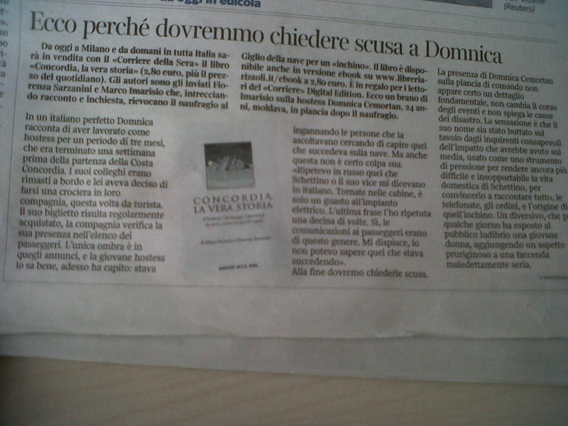 Captura din Corriere, Foto: Hotnews