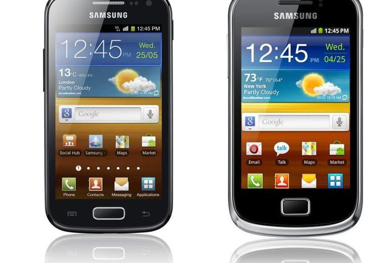 Galaxy Ace 2 si mini 2, Foto: Samsung Romania