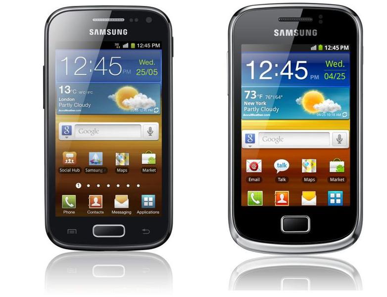 Galaxy Ace 2 si mini 2, Foto: Samsung Romania