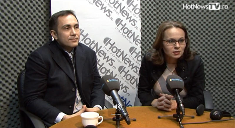 Lucian isar si Aura Socol, Foto: Hotnews