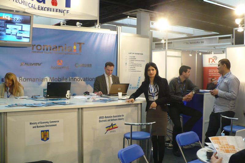 Stand romanesc la MWC, Foto: Hotnews