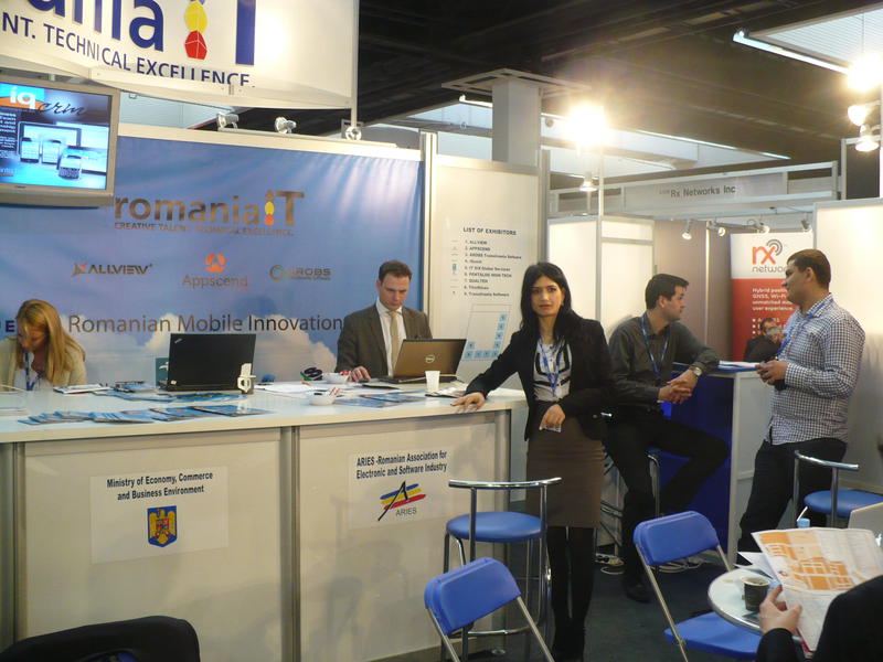 Stand romanesc la MWC, Foto: Hotnews