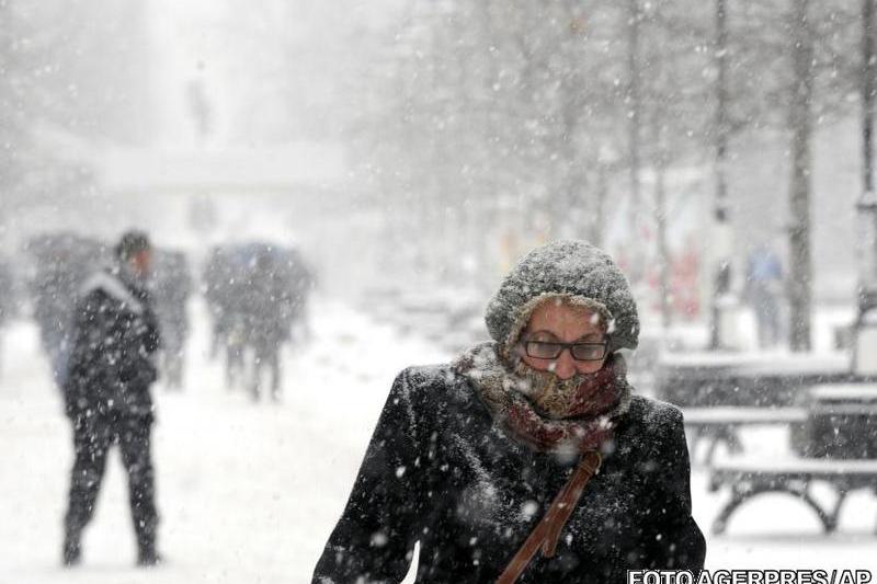 Val de frig si ninsori in Europa , Foto: Agerpres/AP