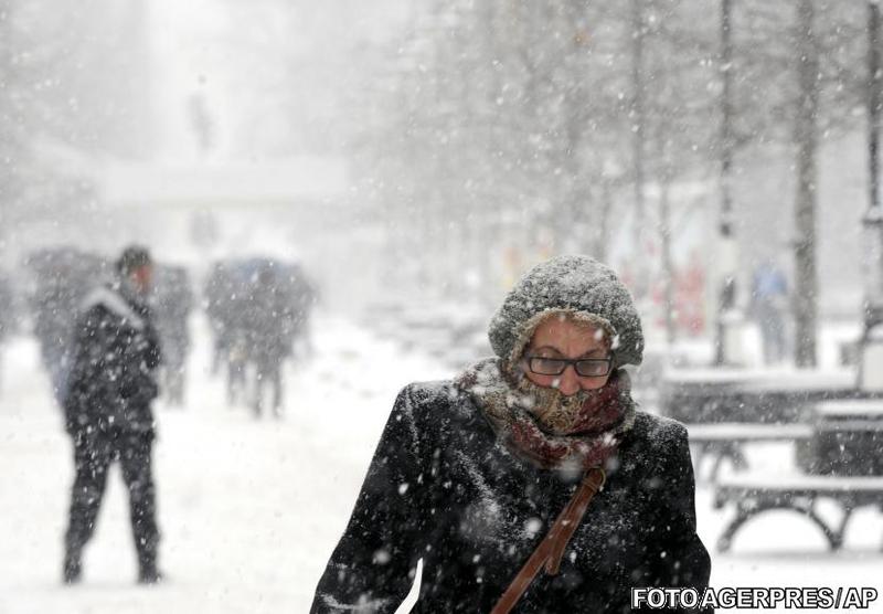 Val de frig si ninsori in Europa , Foto: Agerpres/AP