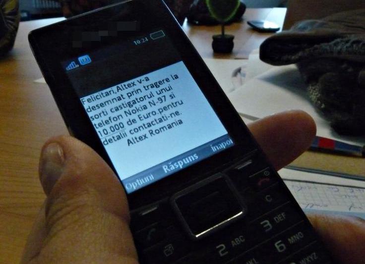 Phishing prin SMS, Foto: Hotnews