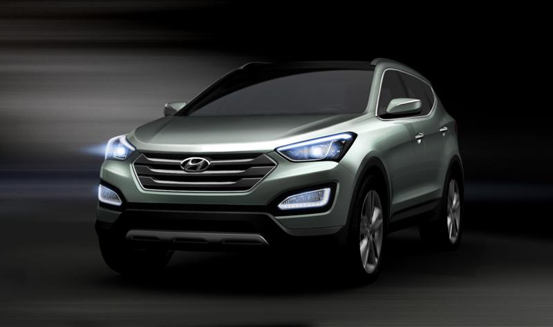 Hyundai Santa Fe 2012, Foto: Hyundai Motor Co