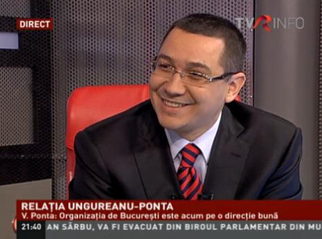 Victor Ponta, Foto: Captura TVR Info