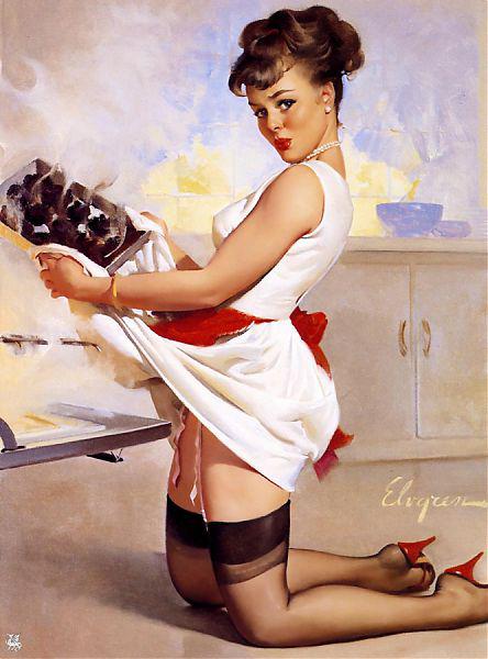 Pin up girl, Foto: elvgrenpinup.com