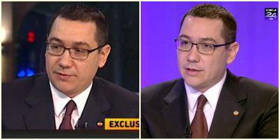 Victor Ponta in turul televiziunilor, Foto: Colaj foto