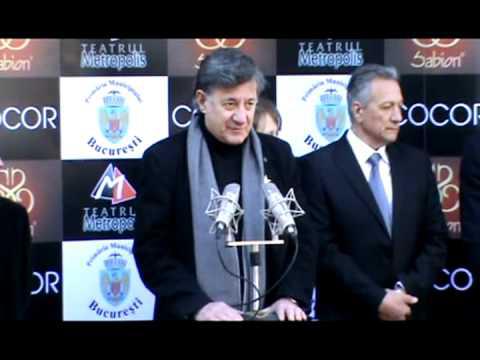 Ion Caramitru la intrarea in Walk Of Fame, Foto: Captura YouTube