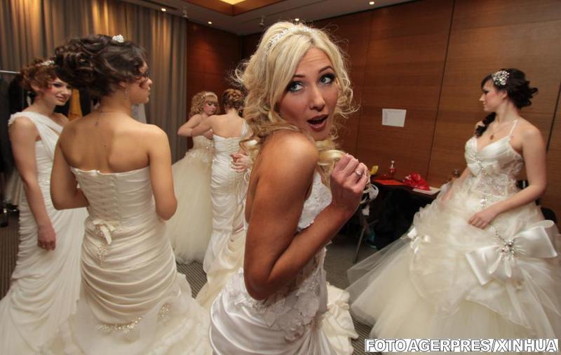 Targ de nunti in Kiev (februarie 2012), Foto: Agerpres