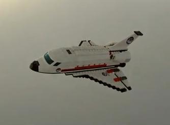 Naveta spatiala din Lego, Foto: Captura YouTube