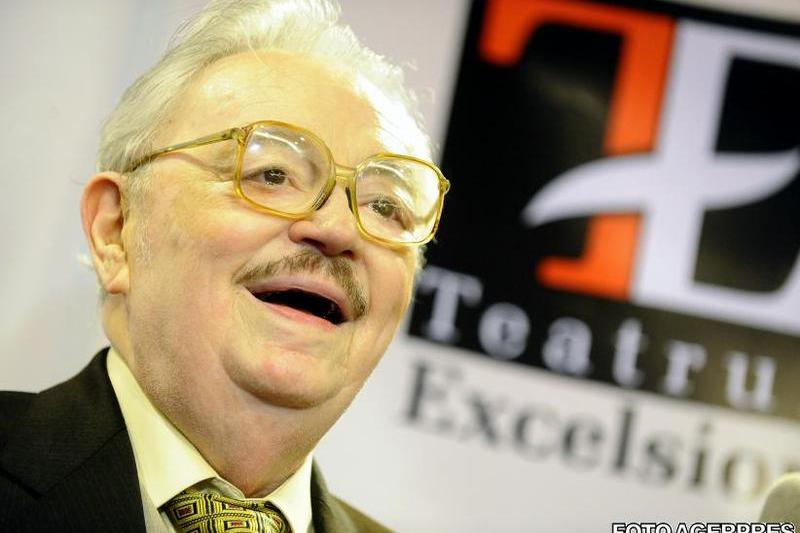 Actorul Ion Lucian, la inaugurarea teatrului Excelsior, Foto: Agerpres