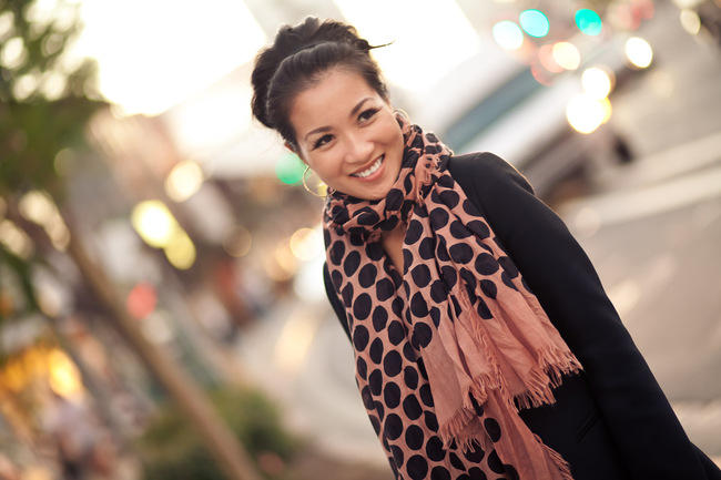 Outfit cu bulinute, Foto: wendyslookbook.com