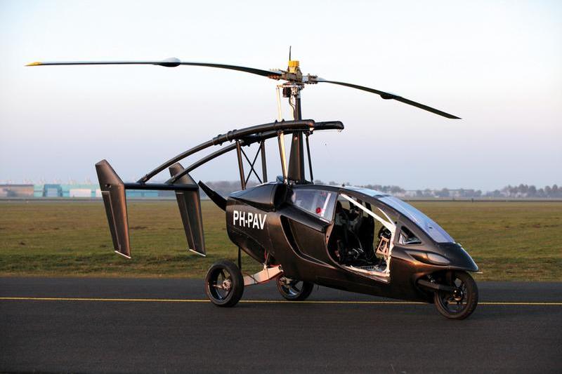 PAL-V One este o masina care poate fi transformata foarte usor in girocopter., Foto: PAL-V