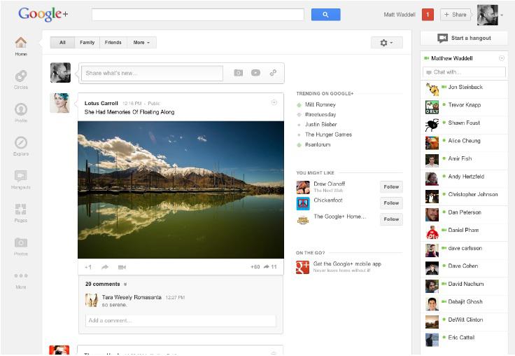 Google Plus de schimba, Foto: Google