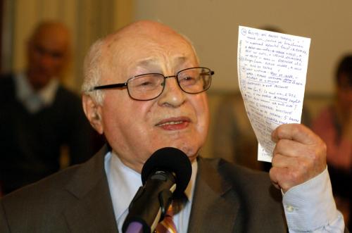 Solomon Marcus, Foto: ICR