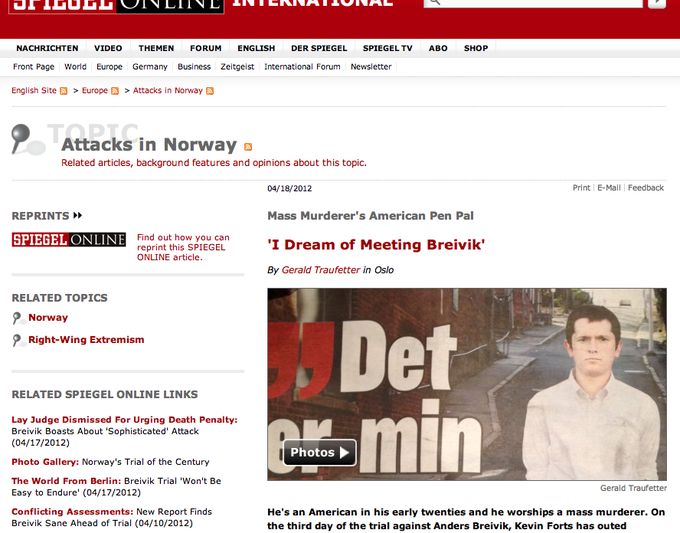 Kevin Forts, Foto: captura ecran