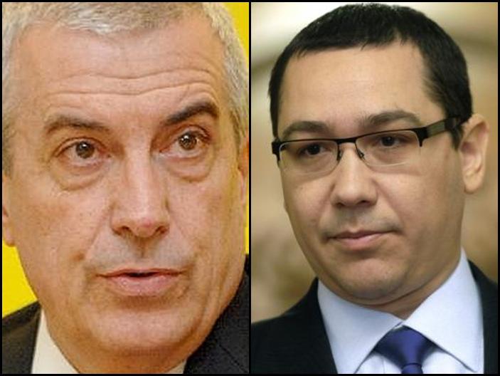 C.P. Tariceanu si Victor Ponta, Foto: Colaj / Sursa foto: Agerpres