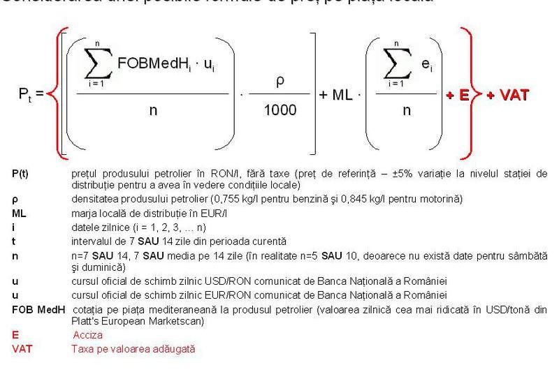 Posibila formula de pret pentru carburanti, Foto: Hotnews