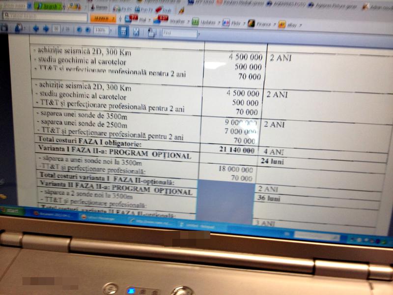 Sumele secretizate din contractul Chevron, Foto: Hotnews