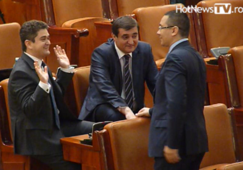 Paleologu si Ponta, Foto: Hotnews