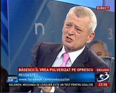 Sorin Oprescu, Foto: captura Antena 3