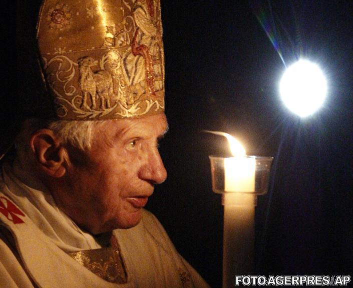 Papa Benedict al XVI-lea (arhiva), Foto: Agerpres/AP