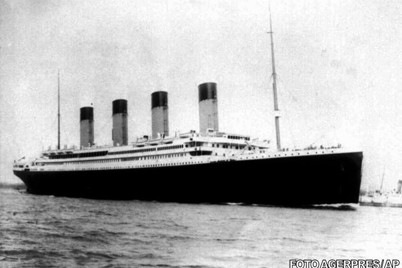 Titanic, dupa plecarea din 10 aprilie 1912, Foto: Agerpres/AP
