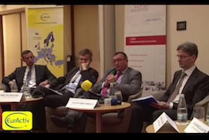 Ministrul Leonard Orban la evenimentul CCIFR, in parteneriat cu EurActiv.ro, Foto: EurActiv.ro