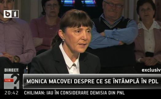 Monica Macovei, Foto: Captura B1TV