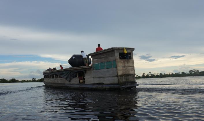 Pe Amazon, Foto: feher.wordpress.com/Iulian Preda