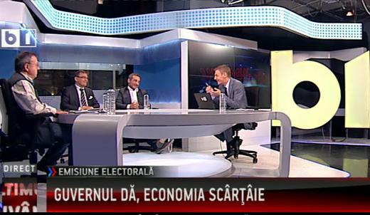 Emisiunea Ultima ora, Foto: captura B1 TV