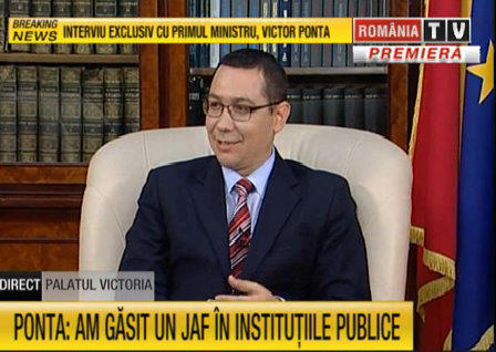 Victor Ponta, Foto: Captura RomaniaTV