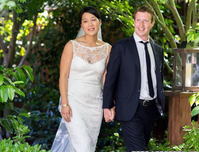 Mark Zuckerberg si sotia sa , Foto: Agerpres/AP