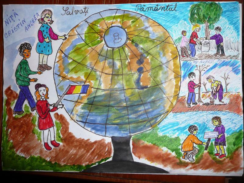 Desen de Cristina Andreea, Foto: RFI Romania