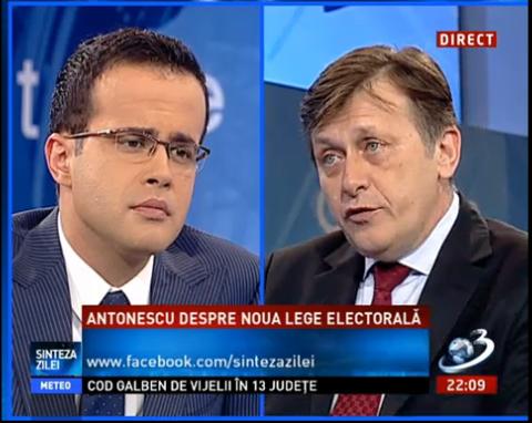 Crin Antonescu, Foto: Captura Antena 3