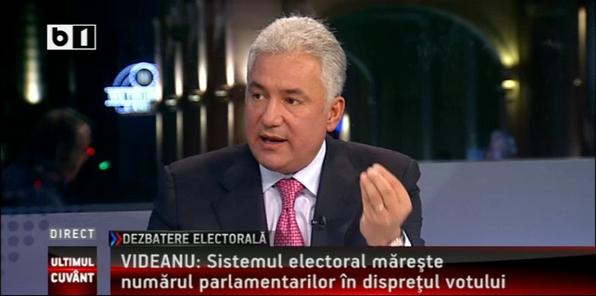 Adriean Videanu, Foto: captura B1 TV