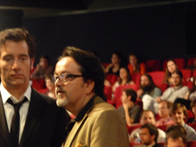 Clive Owen si Len Amato, presedintele HBO Films, Foto: HotNews.ro