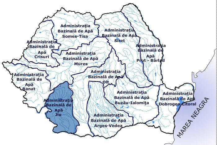 Administratia Bazinala de Apa Jiu, Foto: ANAR