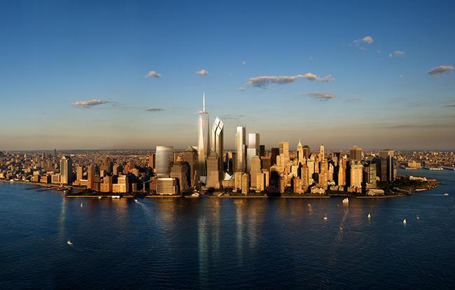 Noul complex WTC va cuprinde cea mai inalta cladire din America si va fi unul dintre exemplele de sustenabilitate urbana din lume., Foto: World Trade Center
