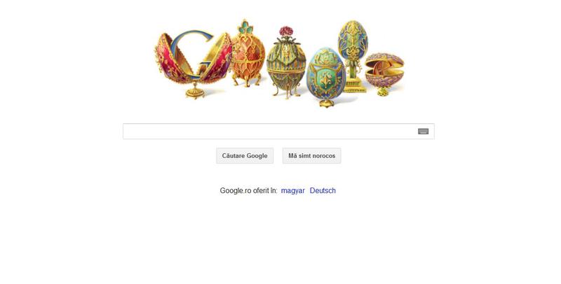 Google si ouale Faberge, Foto: Google