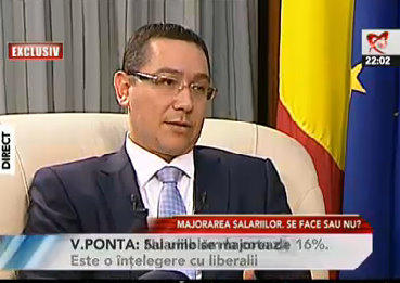 Victor Ponta, Foto: Captura Realitatea TV