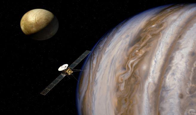 Dupa o calatorie de opt ani sonda va cauta forme de viata pe Jupiter, Foto: ESA