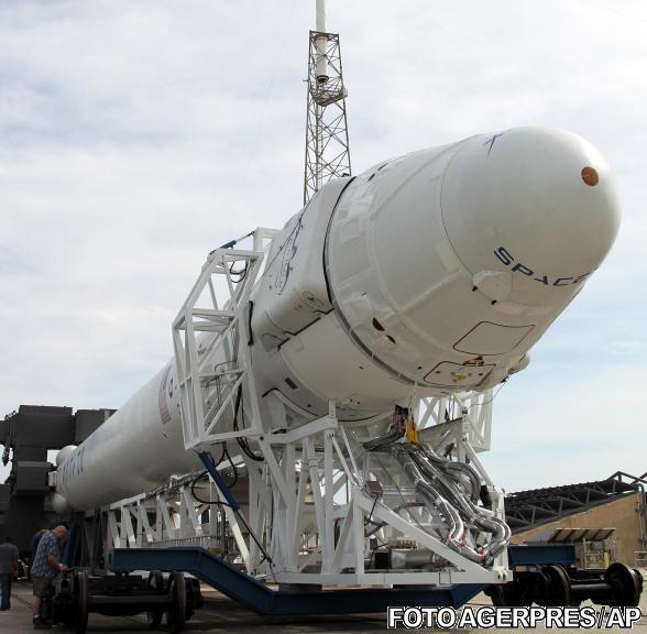 Capsula Dragon a SpaceX, Foto: Agerpres/AP