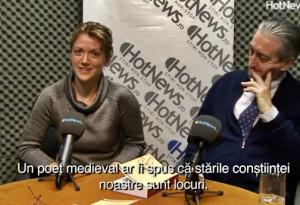 Interviu cu Corrado Bolognia si Mira Mocan, Foto: Medievalia.ro