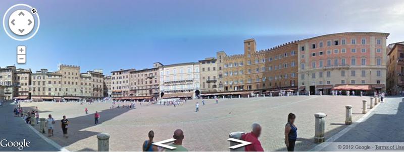 In orasul italian Siena, pe Google World Wonders, Foto: Google