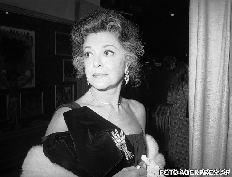 Ann Rutherford (actrita in "Pe aripile vantului"), Foto: Agerpres/AP